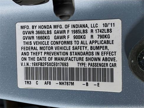 Used 2012 Honda Civic LX image 25