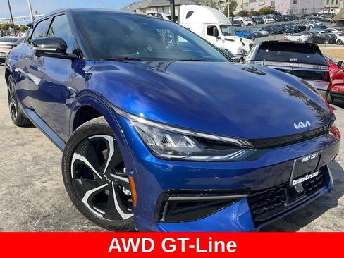 Used 2024 Kia EV6 GT-Line w/ GT-Line White Seat Package AWD/4WD image 1