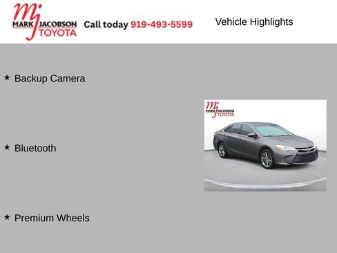 Used 2017 Toyota Camry LE image 5