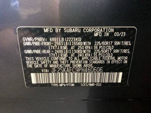 Certified 2023 Subaru Forester Premium AWD/4WD image 16