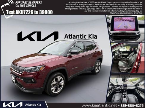 Used 2022 Jeep Compass Limited AWD/4WD image 1