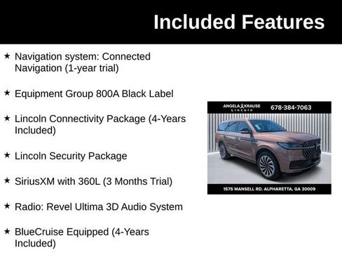 New 2026 Lincoln Navigator Black Label image 6