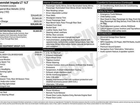 Used 2009 Chevrolet Impala LT w/ Luxury Edition Package FWD image 1