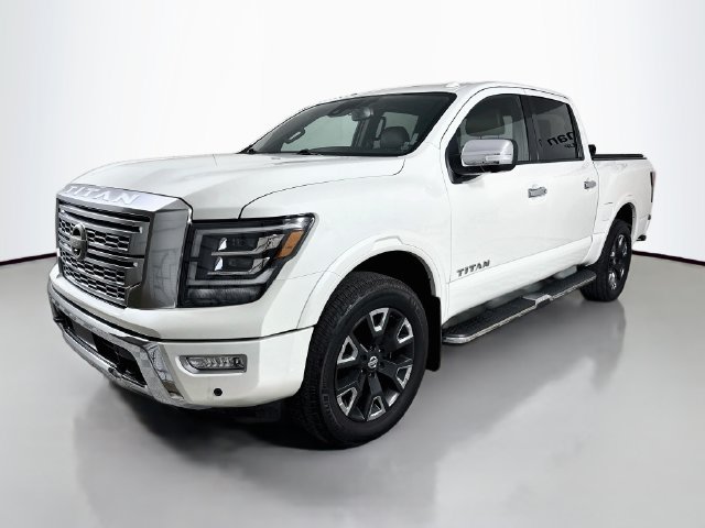Used 2021 Nissan Titan Platinum Reserve w/ Moonroof Package AWD/4WD image 3