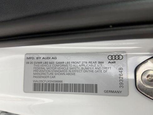 New 2025 Audi S5 Premium Plus image 17