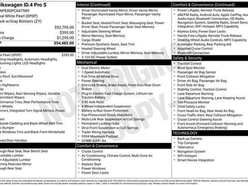 Certified 2023 Volkswagen ID.4 Pro S AWD/4WD image 37