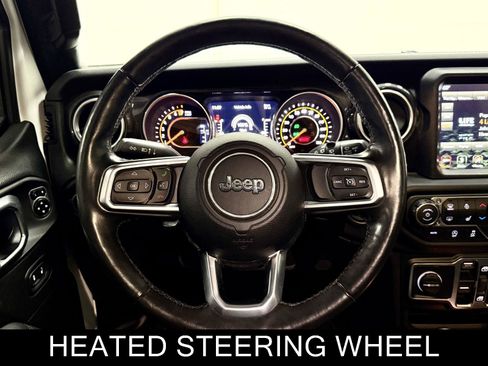 Used 2019 Jeep Wrangler Unlimited Sahara w/ Uconnect 4C Nav & Sound Group AWD/4WD image 19