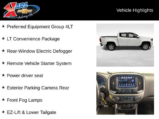 Certified 2018 Chevrolet Colorado LT w/ LT Convenience Package AWD/4WD image 2