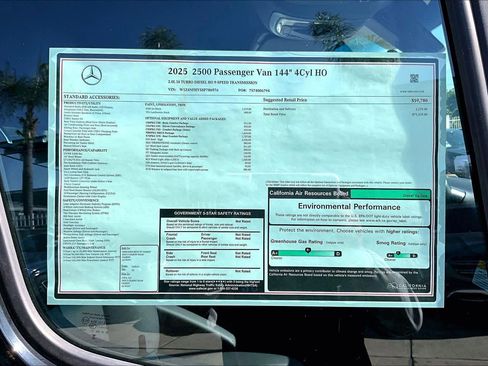 New 2025 Mercedes-Benz Sprinter 2500 image 19