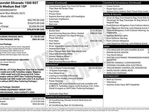 Used 2024 Chevrolet Silverado 1500 RST w/ Max Trailering Package AWD/4WD image 23