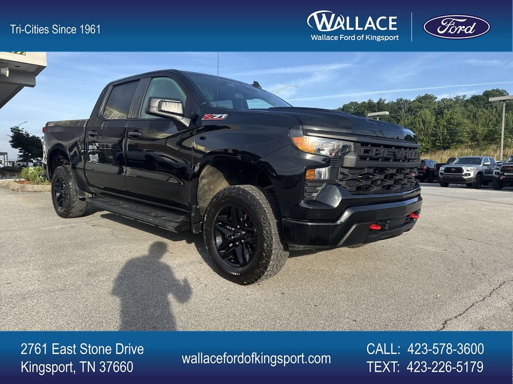 Used 2024 Chevrolet Silverado 1500 Custom Trail Boss AWD/4WD image 1