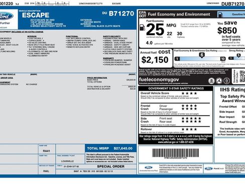 Used 2013 Ford Escape SE AWD/4WD image 3