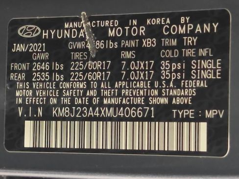 Used 2021 Hyundai Tucson SE FWD image 44