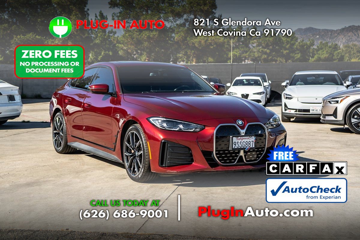 Used 2022 BMW i4 eDrive40 w/ M Sport Package RWD image 3