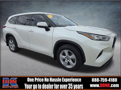 Used 2020 Toyota Highlander LE AWD/4WD image 1
