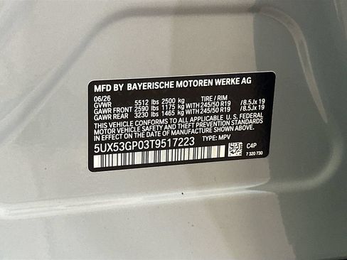 New 2026 BMW X3 xDrive30i w/ Premium Package AWD/4WD image 32