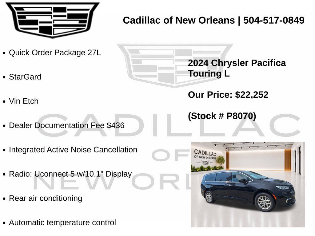 Used 2024 Chrysler Pacifica Touring-L FWD image 7