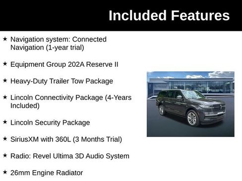 New 2026 Lincoln Navigator L Reserve AWD/4WD image 6
