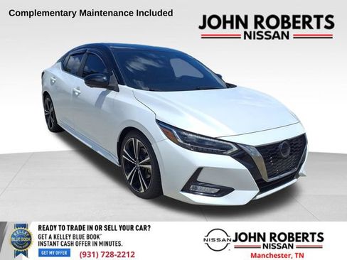Used 2021 Nissan Sentra SR w/ SR Premium Package FWD image 1