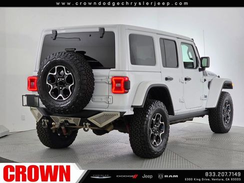 Used 2021 Jeep Wrangler Unlimited Rubicon 4xe w/ Cold Weather Group image 8