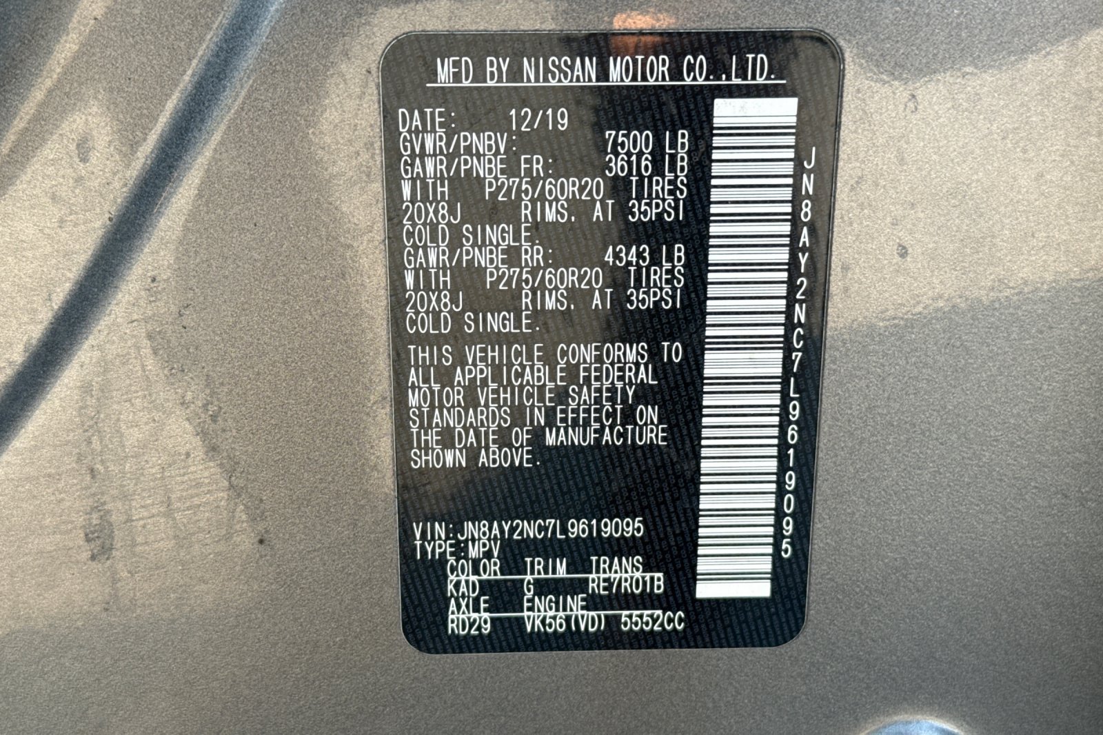 Used 2020 Nissan Armada SL w/ Premium Package AWD/4WD image 58