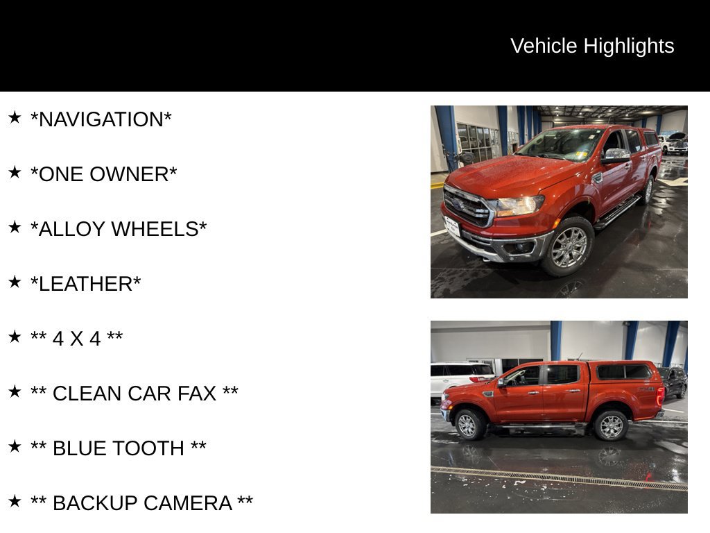Used 2022 Ford Ranger Lariat w/ Equipment Group 501A High AWD/4WD image 4