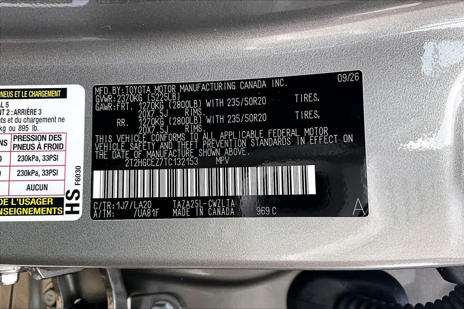 New 2026 Lexus NX 350 AWD w/ Accessory Package (K3) image 21