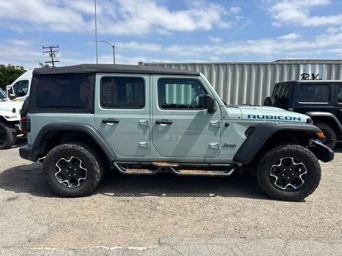Used 2023 Jeep Wrangler Unlimited Rubicon 4xe w/ Cold Weather Group AWD/4WD image 4
