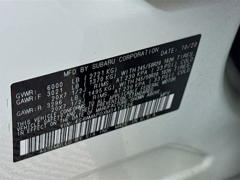 Used 2021 Subaru Ascent Limited w/ Technology Package image 26