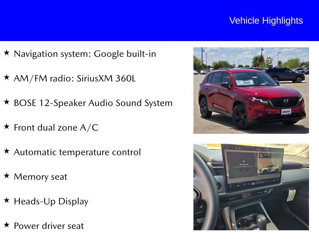 New 2026 MAZDA CX-5 2.5 S w/ Premium Plus Package AWD/4WD image 9