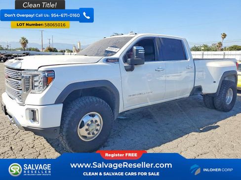 Used 2022 GMC Sierra 3500 Denali w/ Denali Ultimate Package AWD/4WD image 1