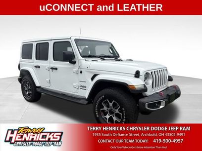 Used 2020 Jeep Wrangler Unlimited Sahara w/ Uconnect 4C Nav & Sound Group