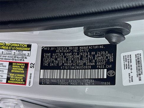 Used 2022 Toyota Camry SE image 35