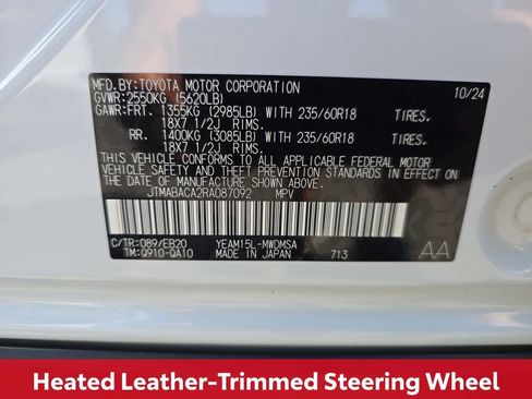 Certified 2024 Toyota bZ4X AWD w/ Weather Package image 40