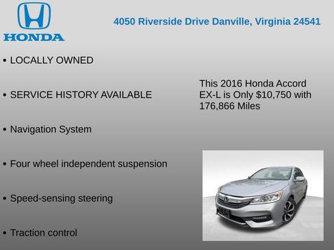 Used 2016 Honda Accord EX-L image 7
