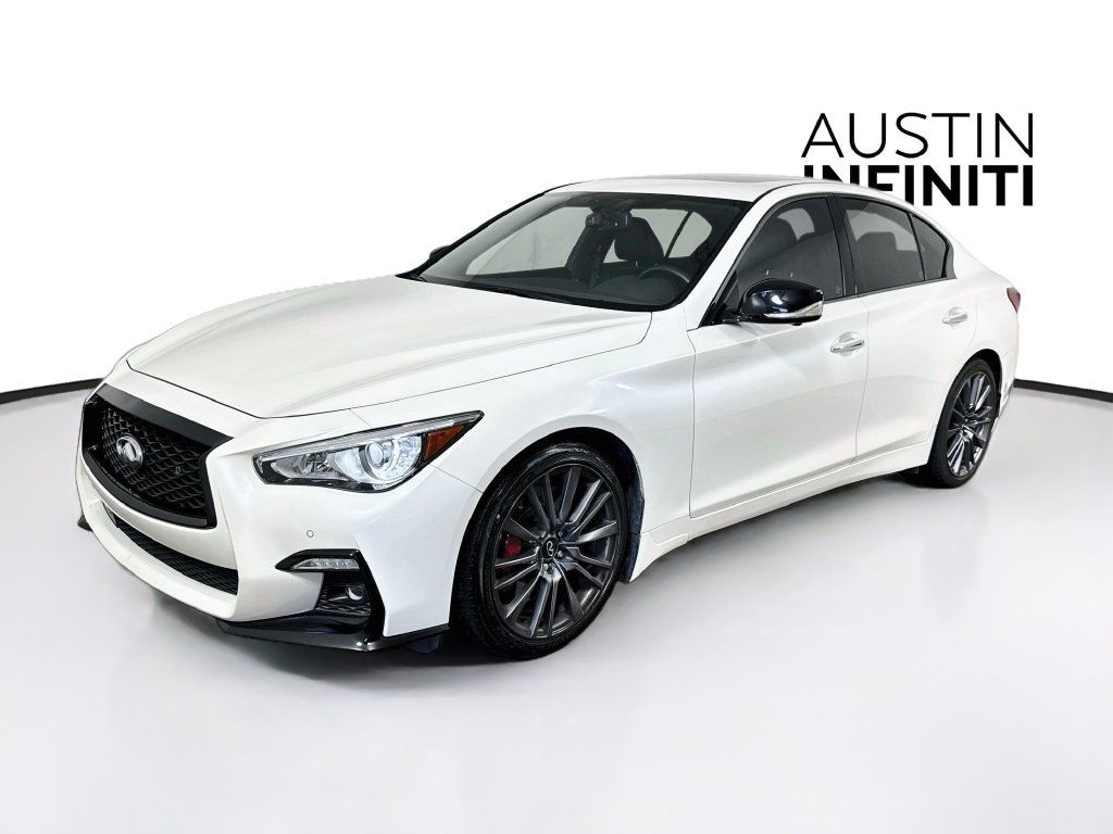 Certified 2023 INFINITI Q50 Red Sport 400 RWD image 5