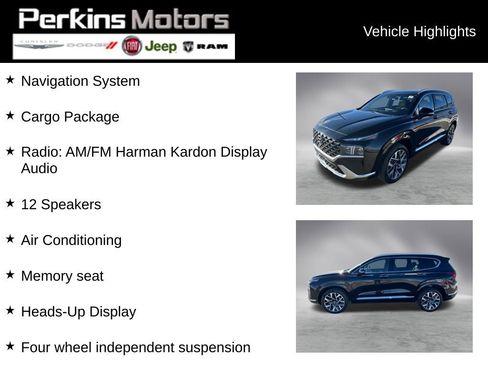Used 2023 Hyundai Santa Fe Calligraphy w/ Cargo Package image 2