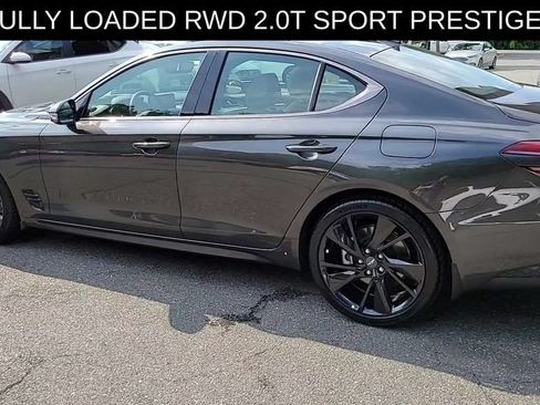 Used 2023 Genesis G70 2.0T w/ Sport Prestige Package RWD image 6