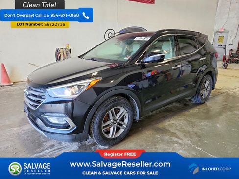 Used 2017 Hyundai Santa Fe Sport w/ 2.4L Tech Package 04 AWD/4WD image 1