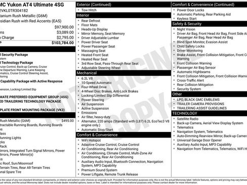 New 2026 GMC Yukon AT4 Ultimate AWD/4WD image 14