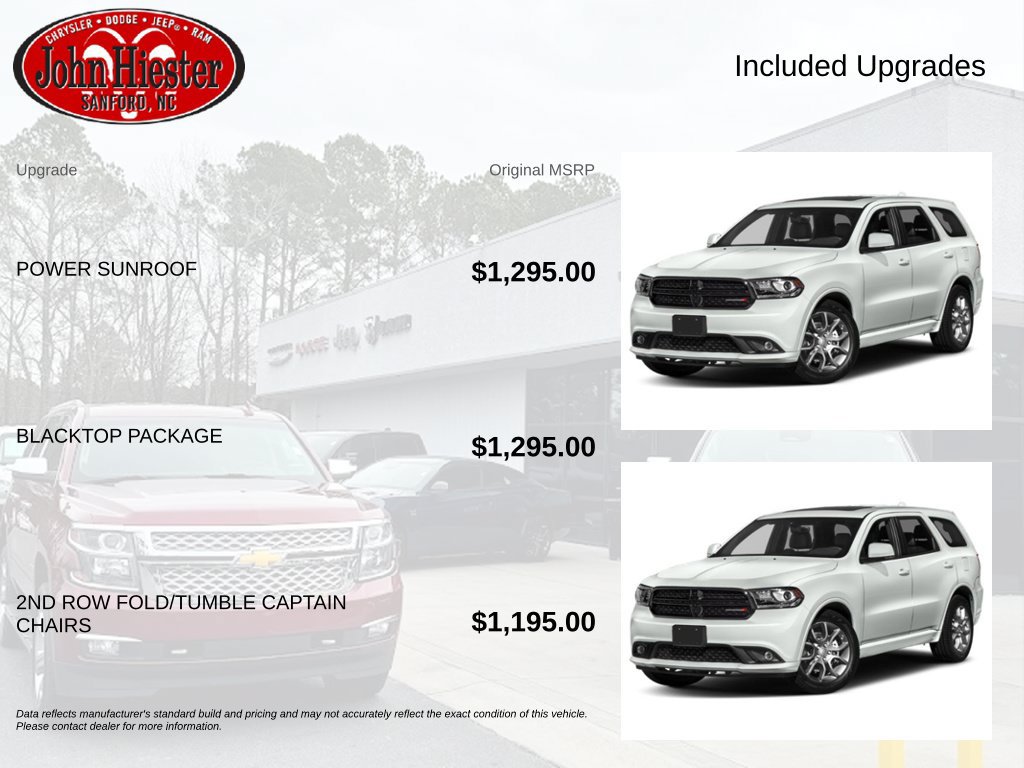 Used 2020 Dodge Durango R/T w/ Blacktop Package RWD image 3