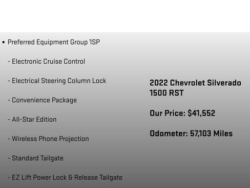 Used 2022 Chevrolet Silverado 1500 RST w/ Redline Edition AWD/4WD image 18