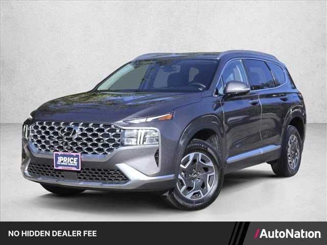 Used 2021 Hyundai Santa Fe Blue AWD/4WD image 1