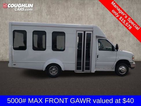 Used 2011 Ford E-350 and Econoline 350 Super Duty w/ Shuttle Bus Prep Pkg image 9