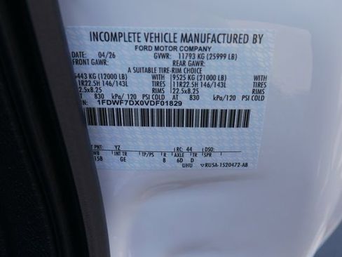 New 2027 Ford F750 2WD Regular Cab Super Duty image 24