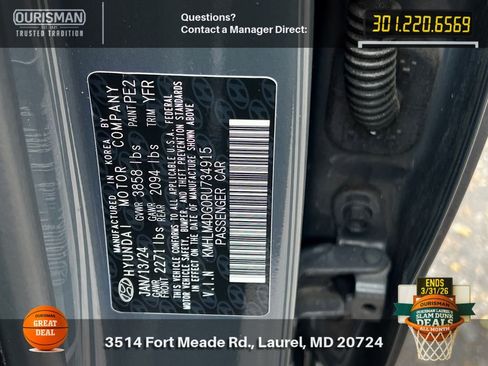 Used 2024 Hyundai Elantra SEL image 27