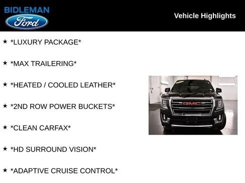 Used 2024 GMC Yukon XL SLT w/ SLT Luxury Package AWD/4WD image 10