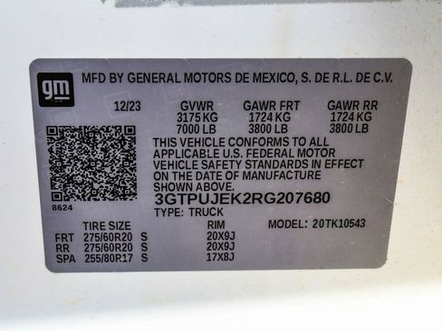 Used 2024 GMC Sierra 1500 Elevation AWD/4WD image 14