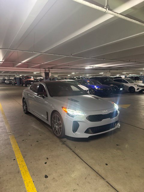 Used 2022 Kia Stinger GT1 w/ Red Interior Color Package RWD image 2