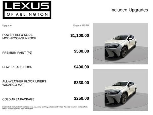 Used 2024 Lexus NX 350h AWD w/ Cold Area Package image 4